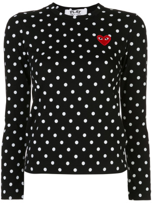 

Polka dot T-shirt, Comme Des Garçons Play Polka dot T-shirt