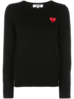 

Heart long sleeve T-shirt, Comme Des Garçons Play Heart long sleeve T-shirt