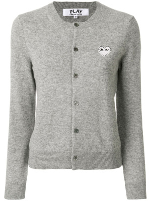 

Round neck cardigan, Comme Des Garçons Play Round neck cardigan
