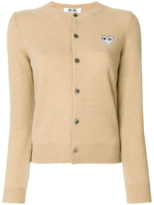 

Heart patch cardigan, Comme Des Garçons Play Heart patch cardigan