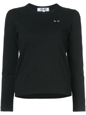 

Heart embellished top, Comme Des Garçons Play Heart embellished top