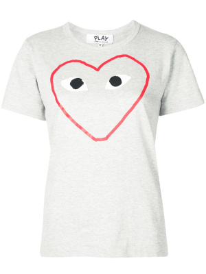 

Logo print T-shirt, Comme Des Garçons Play Logo print T-shirt