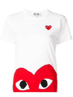 

Oversized Heart T-shirt, Comme Des Garçons Play Oversized Heart T-shirt