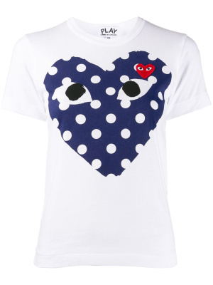 

Logo print T-shirt, Comme Des Garçons Play Logo print T-shirt