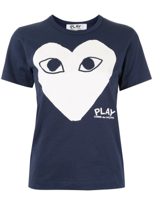 

Logo-print T-shirt, Comme Des Garçons Play Logo-print T-shirt
