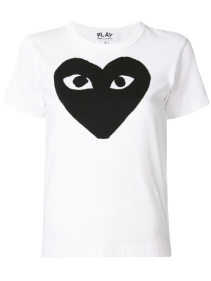 

Logo print T-shirt, Comme Des Garçons Play Logo print T-shirt