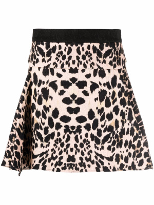 

Cheetah-print mini skirt, Roberto Cavalli Cheetah-print mini skirt