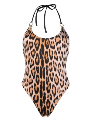 

Leopard-print swimsuit, Roberto Cavalli Leopard-print swimsuit