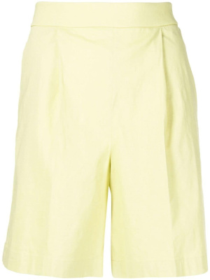 

High-waisted pleat-detail shorts, Theory High-waisted pleat-detail shorts