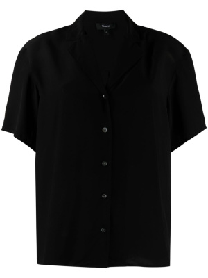 

Spread-collar short-sleeve shirt, Theory Spread-collar short-sleeve shirt