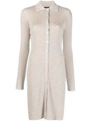 

Knitted polo dress, Theory Knitted polo dress