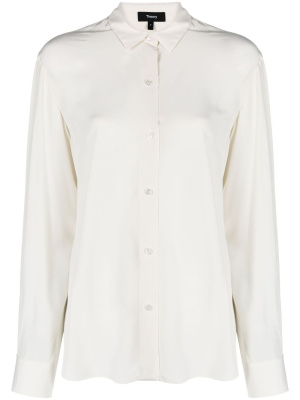 

Crepe de chine shirt, Theory Crepe de chine shirt