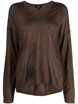 

V-neck fine-knit jumper, Theory V-neck fine-knit jumper