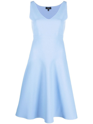 

V-neck A-line dress, Theory V-neck A-line dress