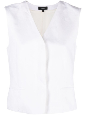 

Two-pocket buttoned waistcoat, Theory Two-pocket buttoned waistcoat