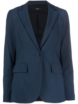 

Buttoned tailored-cut blazer, Theory Buttoned tailored-cut blazer