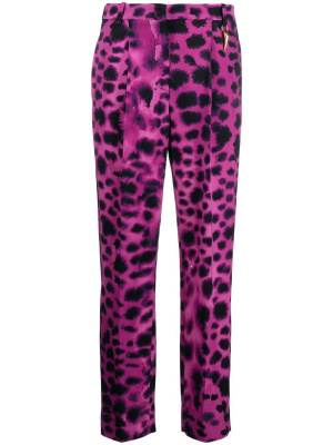 

Graphic-print straight trousers, Roberto Cavalli Graphic-print straight trousers
