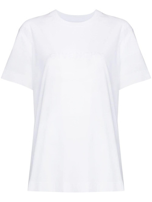 

Logo-print short-sleeve T-shirt, Givenchy Logo-print short-sleeve T-shirt