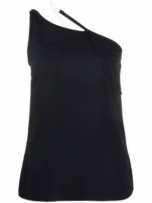 

Contrast asymmetric strap top, Givenchy Contrast asymmetric strap top