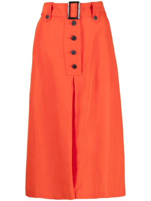 

Pleated A-line midi skirt, Paul Smith Pleated A-line midi skirt