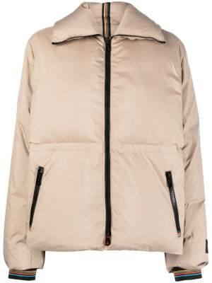 

Logo-patch puffer jacket, Paul Smith Logo-patch puffer jacket