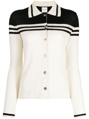 

Two-tone knitted cardigan, Paul Smith Two-tone knitted cardigan