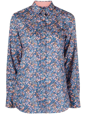 

Floral-print long-sleeved shirt, Paul Smith Floral-print long-sleeved shirt