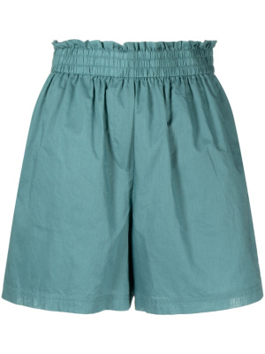 

Paperbag-waist cotton shorts, Paul Smith Paperbag-waist cotton shorts