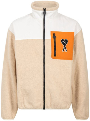 

X Ami sherpa "Light Sand" jacket, Puma X Ami sherpa "Light Sand" jacket