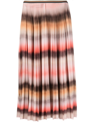 

Untitled Stripe pleated midi skirt, Paul Smith Untitled Stripe pleated midi skirt