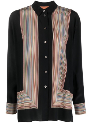 

Striped button-up shirt, Paul Smith Striped button-up shirt