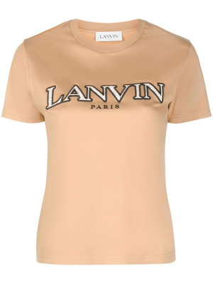 

Logo print short-sleeve T-shirt, Lanvin Logo print short-sleeve T-shirt