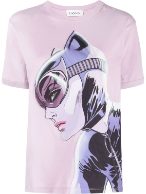 

Graphic-print crew-neck T-shirt, Lanvin Graphic-print crew-neck T-shirt