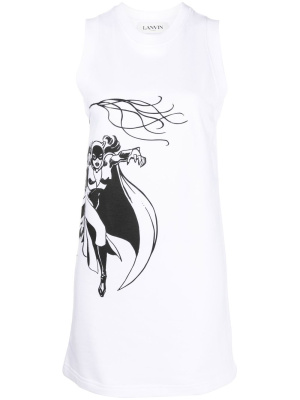 

X DC Comics Catwoman mini dress, Lanvin X DC Comics Catwoman mini dress