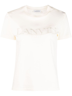 

Embroidered-logo T-shirt, Lanvin Embroidered-logo T-shirt