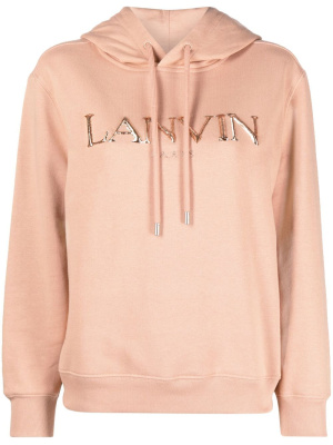 

Logo cotton hoodie, Lanvin Logo cotton hoodie