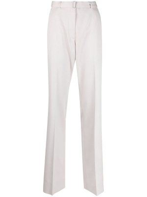 

Belted wool straight-leg trousers, Lanvin Belted wool straight-leg trousers