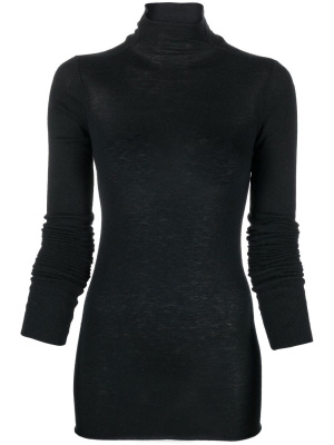 

Lina mock-neck knitted top, Rick Owens Lilies Lina mock-neck knitted top