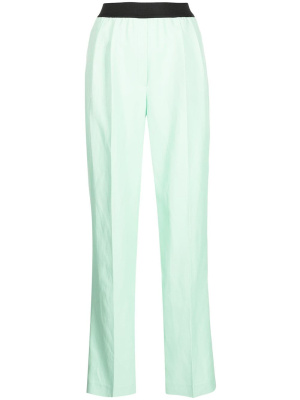 

High-rise straight-leg trousers, Loulou Studio High-rise straight-leg trousers