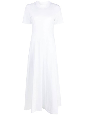 

Short-sleeve midi T-shirt dress, Loulou Studio Short-sleeve midi T-shirt dress