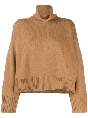 

Cropped knit jumper, Loulou Studio Cropped knit jumper