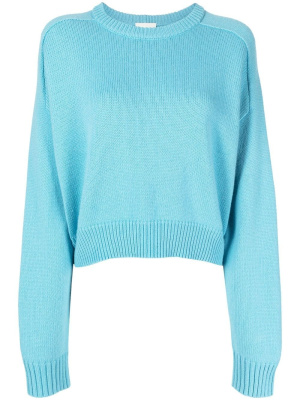 

Ribbed-detail knit jumper, Loulou Studio Ribbed-detail knit jumper