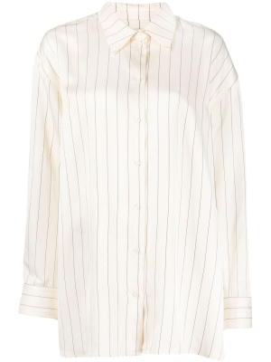 

Pinstripe long sleeve shirt, Loulou Studio Pinstripe long sleeve shirt