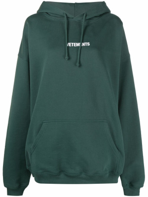 

Exposed-label hoodie, VETEMENTS Exposed-label hoodie
