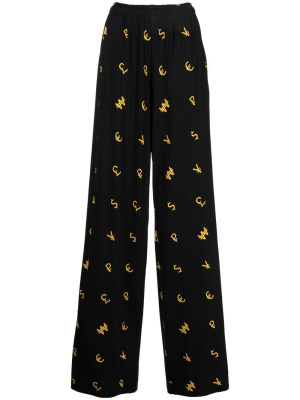 

High-rise wide-leg trousers, VETEMENTS High-rise wide-leg trousers