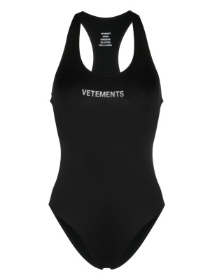 

Logo print swimsuit, VETEMENTS Logo print swimsuit