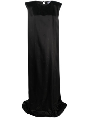 

Shoulder-pad maxi dress, VETEMENTS Shoulder-pad maxi dress