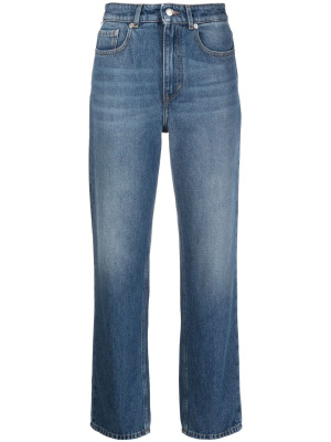 

High-rise straight-leg jeans, BOSS High-rise straight-leg jeans
