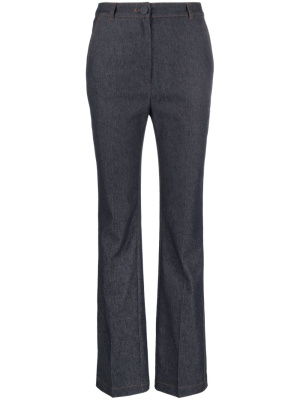

High-waisted flared jeans, BOSS High-waisted flared jeans