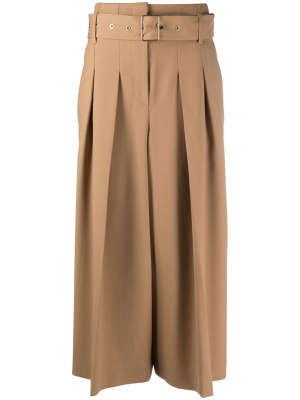 

High-waist belted trousers, BOSS High-waist belted trousers